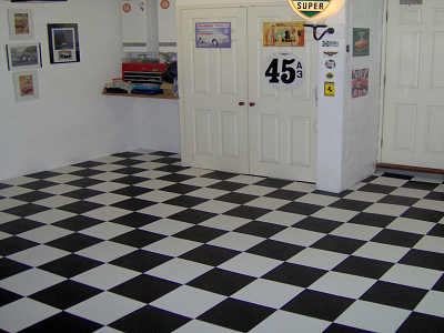 Bike garage floor