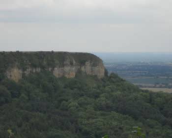 Roulston Scar viewed from Sutton Bank, North Yorkshire