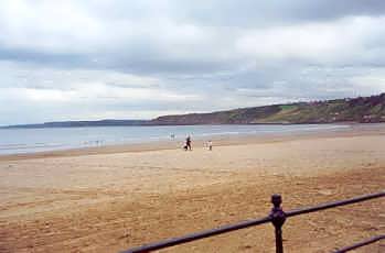 The beach at Scarborough