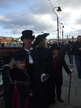 Goths at the Whitby Goth Weekend