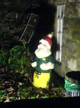 Gnome at night again - but closer.