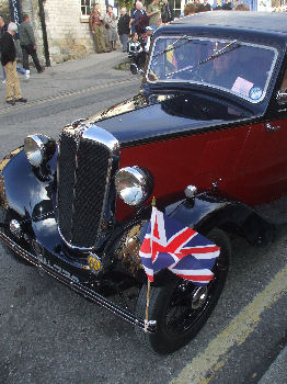 Car at the Pickering 1940s weekend