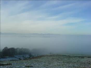 Looking across the Eden Valley from the northern dales