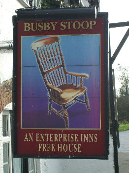 The death chair of Busby Stoop