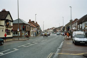 Northallerton on a rainy day