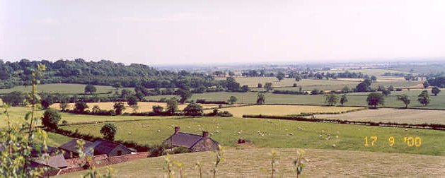 The Vale of Mowbray viewed from near Sutton Bank, North Yorkshire
